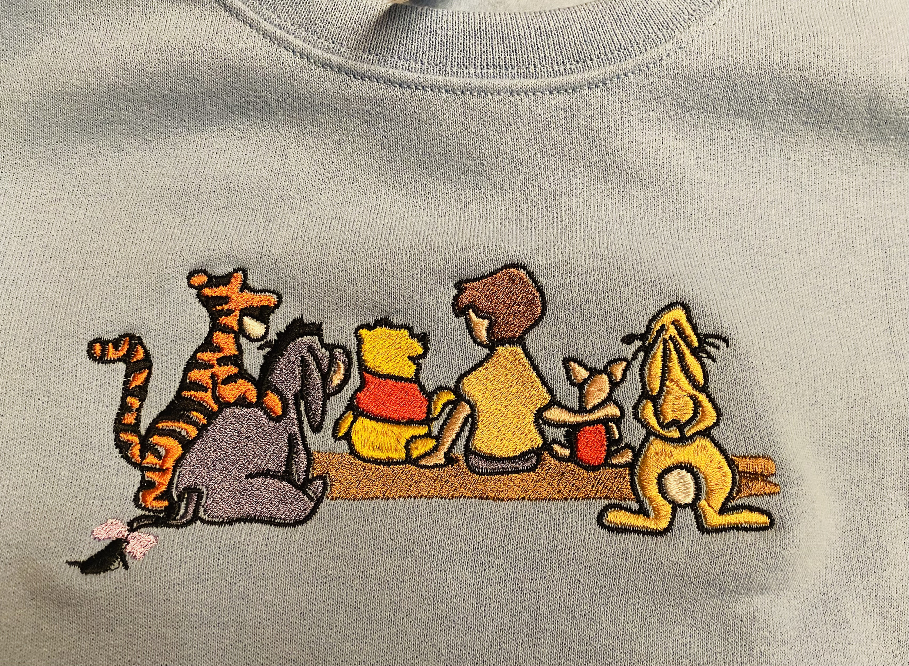 Discover Winnie the Pooh and friends | Embroidered Sweatshirt