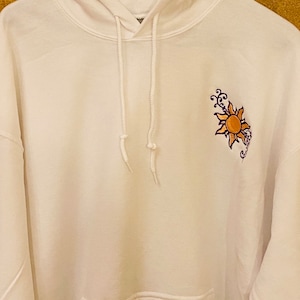Disney Tangled Embroidered Hoodie | Rapunzel&#39;s Sundrop Flower