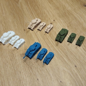 20 pieces World War 1:285 1/285 Micro Armour Scale Models For Board Games Axis and Allies, dioramas, painting
