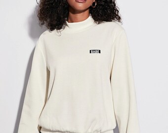 nike high neck sweater