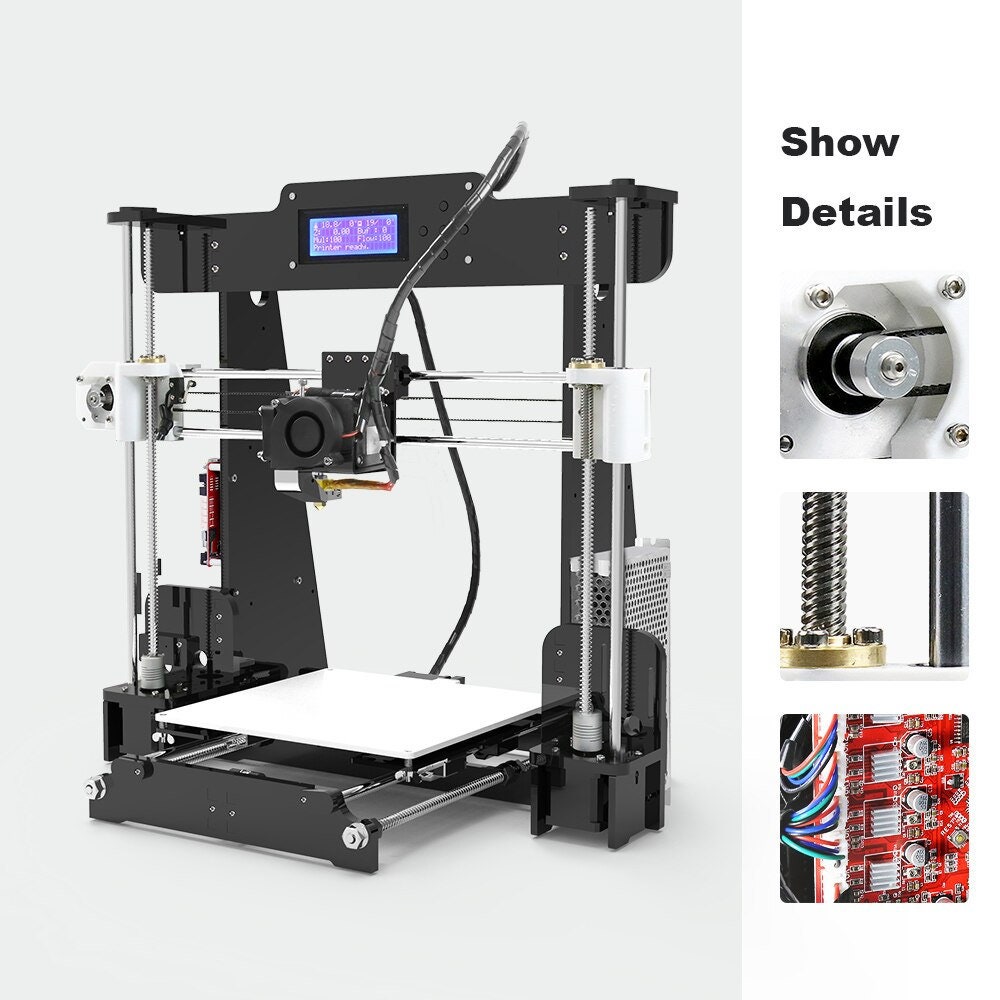 New Anet A8 3D Printer Desktop DIY Kits with 10M Pla TF Card Etsy