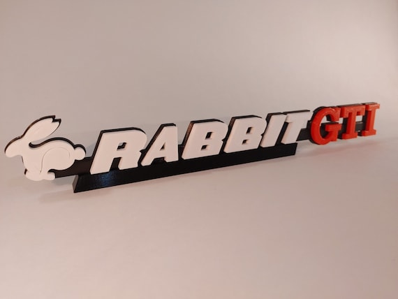 Volkswagen Conejo GTI Logotipo rabbit logo