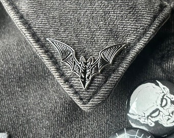 Fledermaus Pin mit stabilem Verschluss