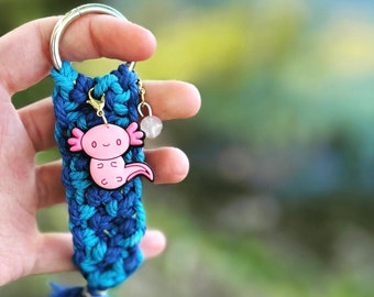 Axolotl Keychain