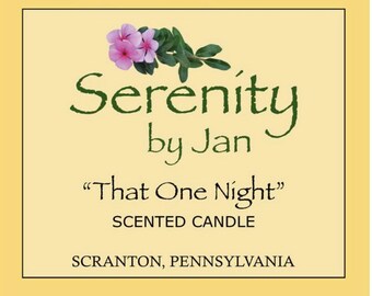 Serenity by Jan Label Printable - Etsy Australia