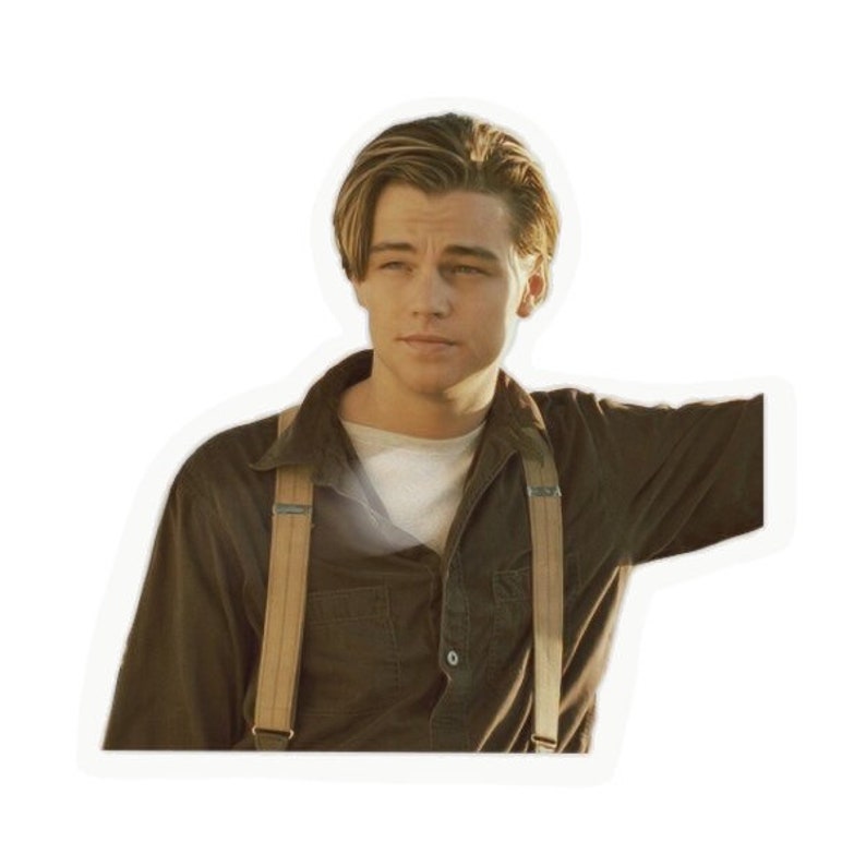 Titanic Leonardo Dicaprio jack Dawson Sticker Etsy Ireland