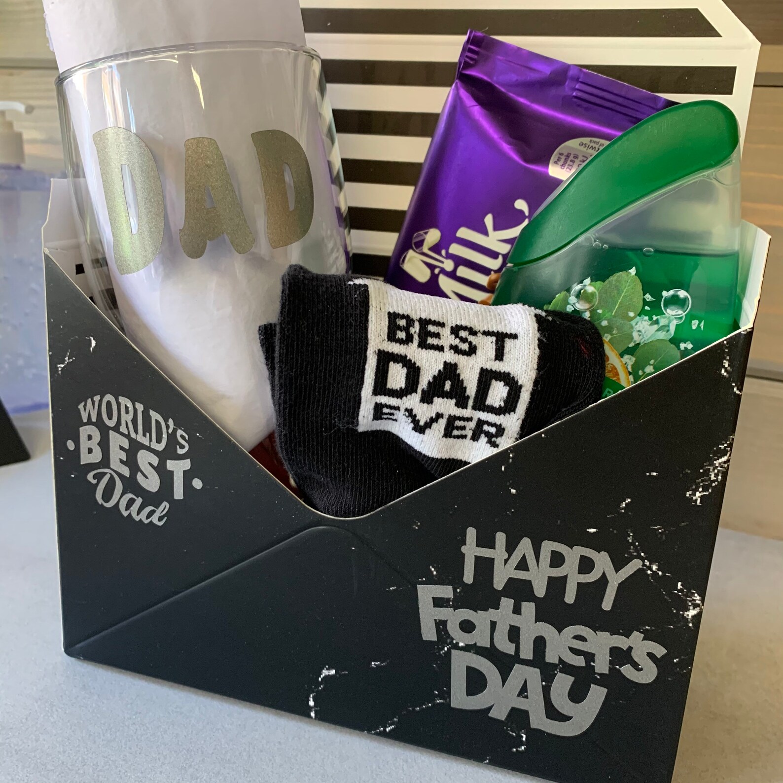 Personalised gift hamper for him Fathers Day gift hamper Etsy