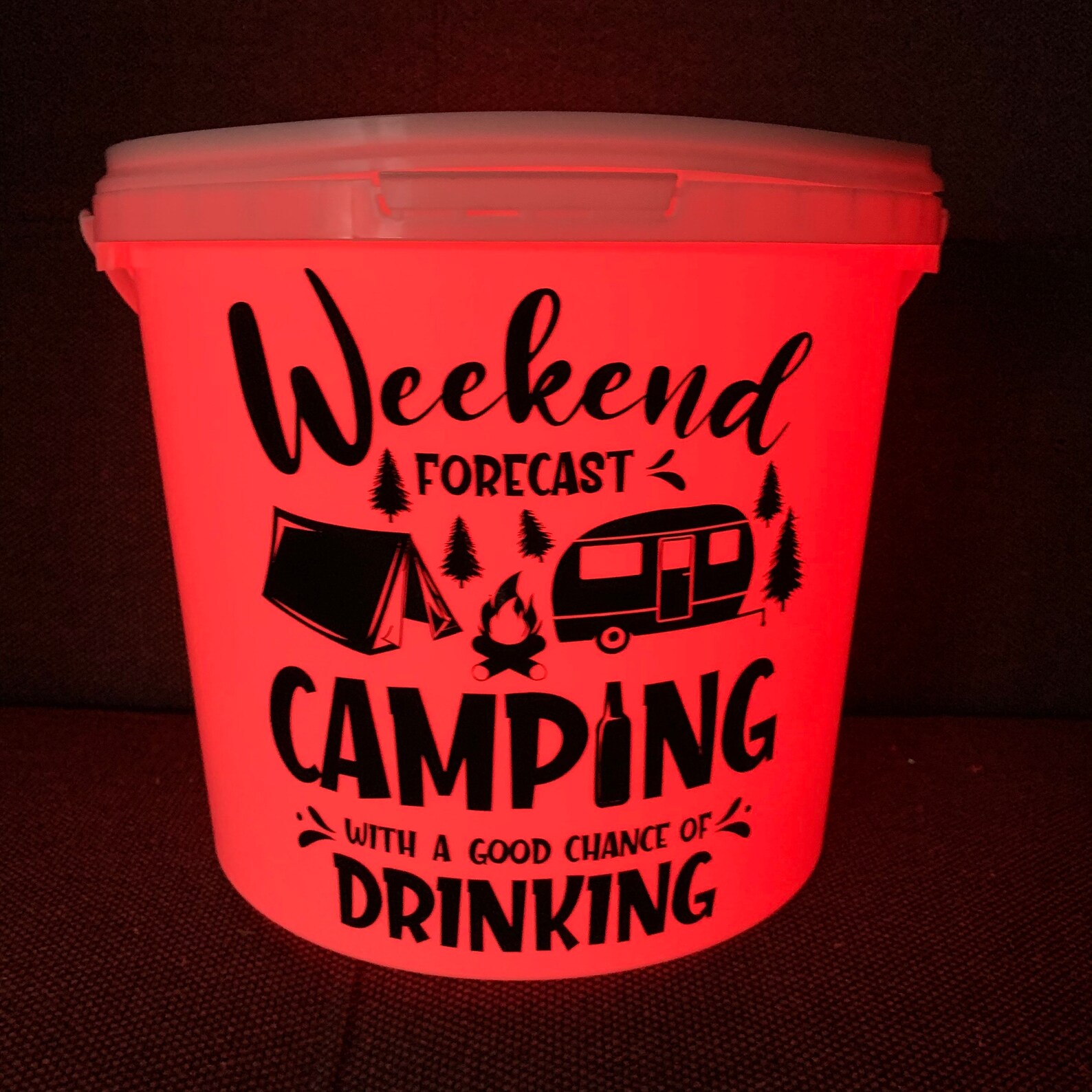 Camping Light Bucket Led Camping Bucket Camping Light Light Etsy UK