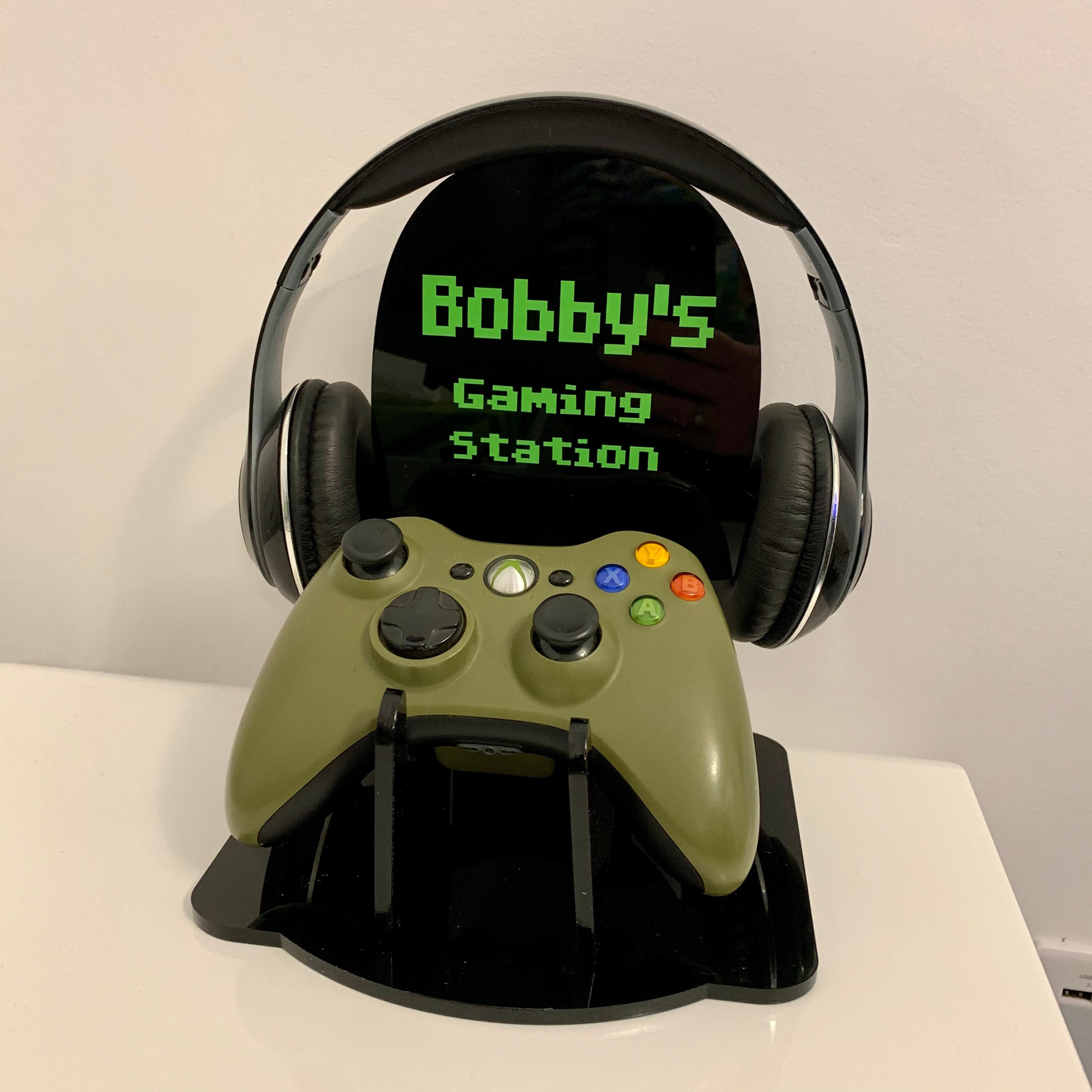 Personalised Gaming Station Gaming Gifts for Him Gaming Etsy UK