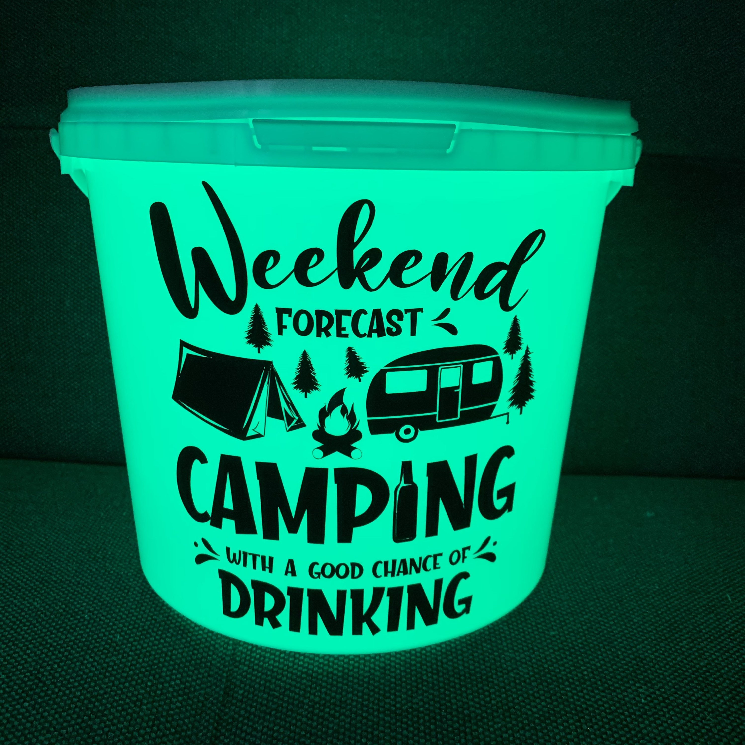 Camping light bucket led camping bucket camping light Etsy