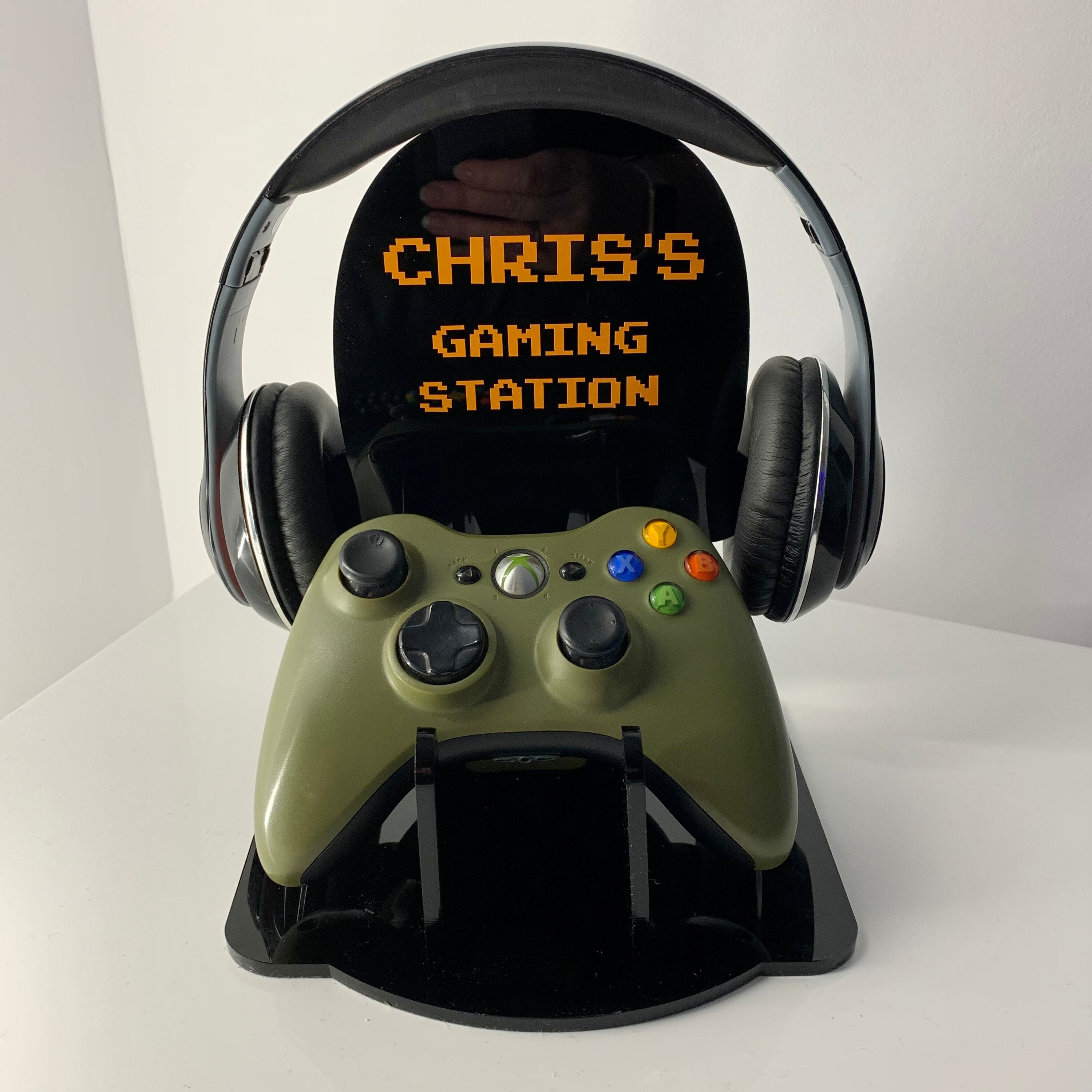 Personalised Gaming Station Gaming Gifts for Him Gaming Etsy UK