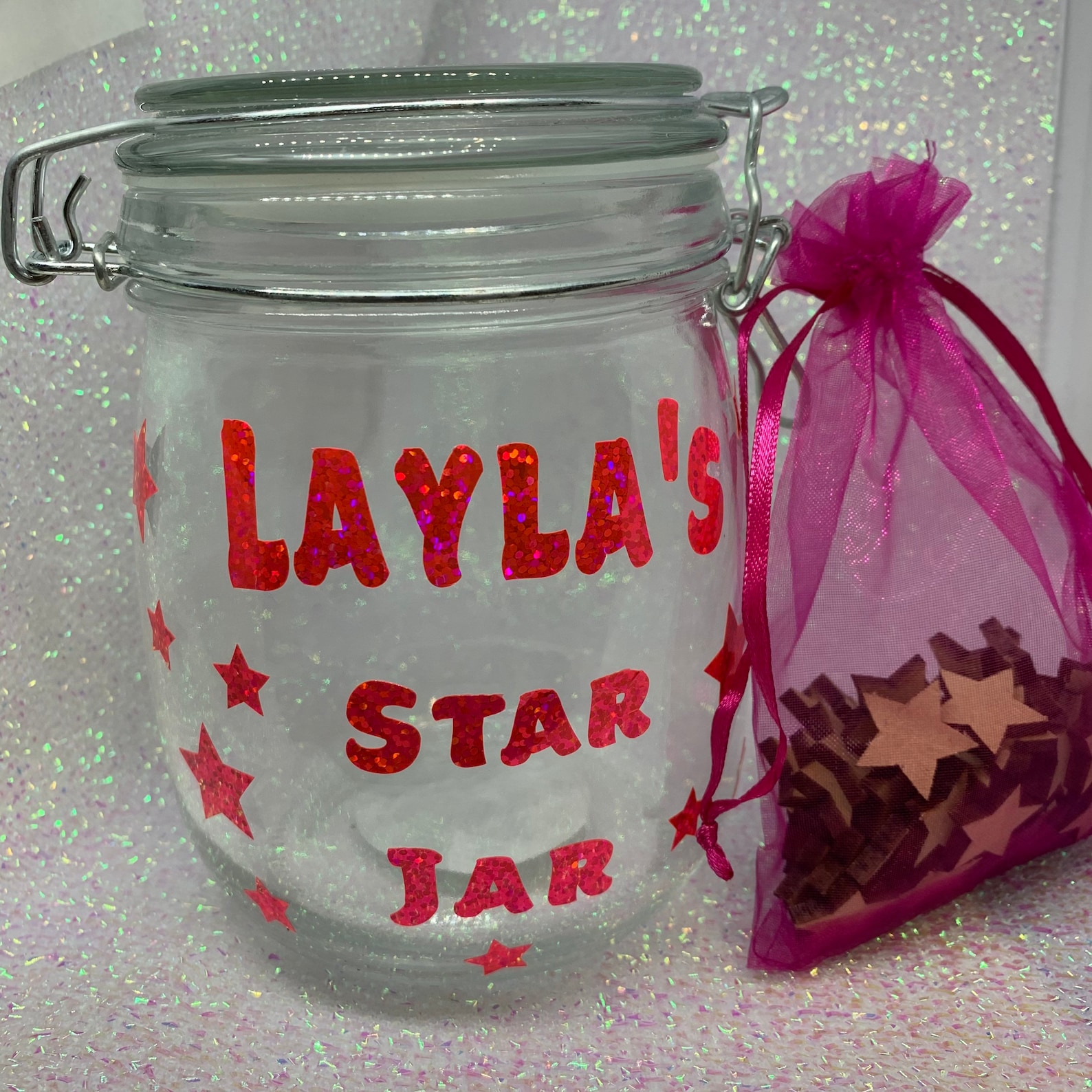Personalised reward jars star jars good behaviour jars home Etsy