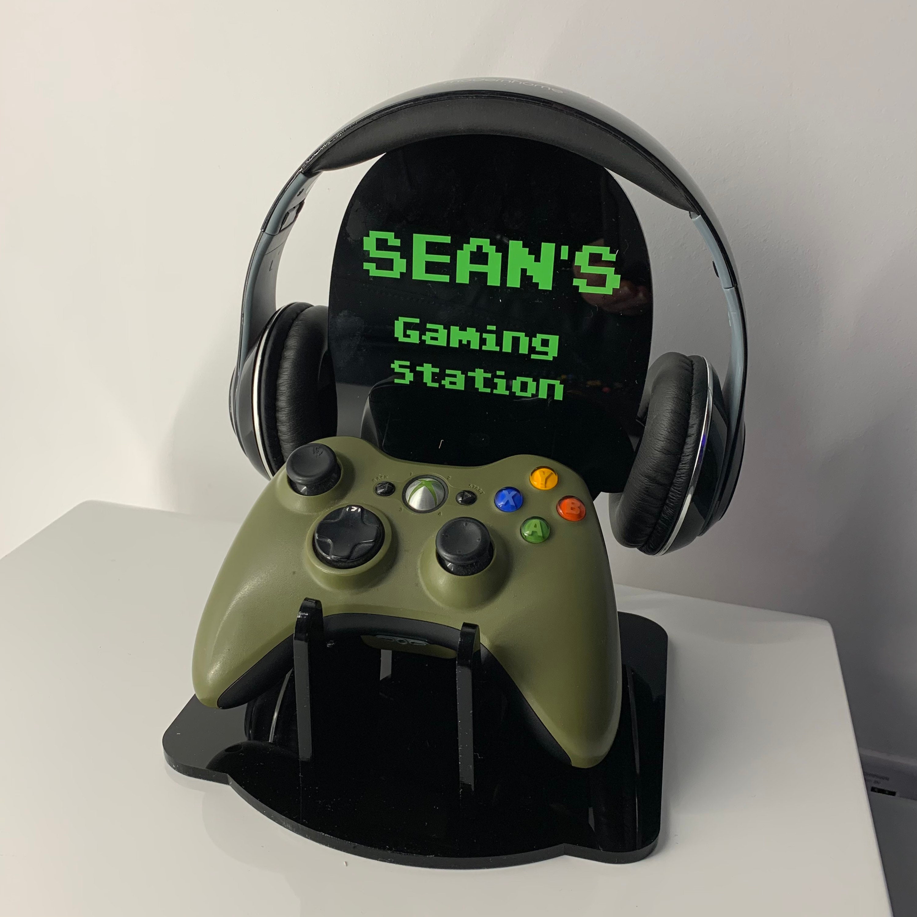 Personalised Gaming Station Gaming Gifts for Him Gaming Etsy UK
