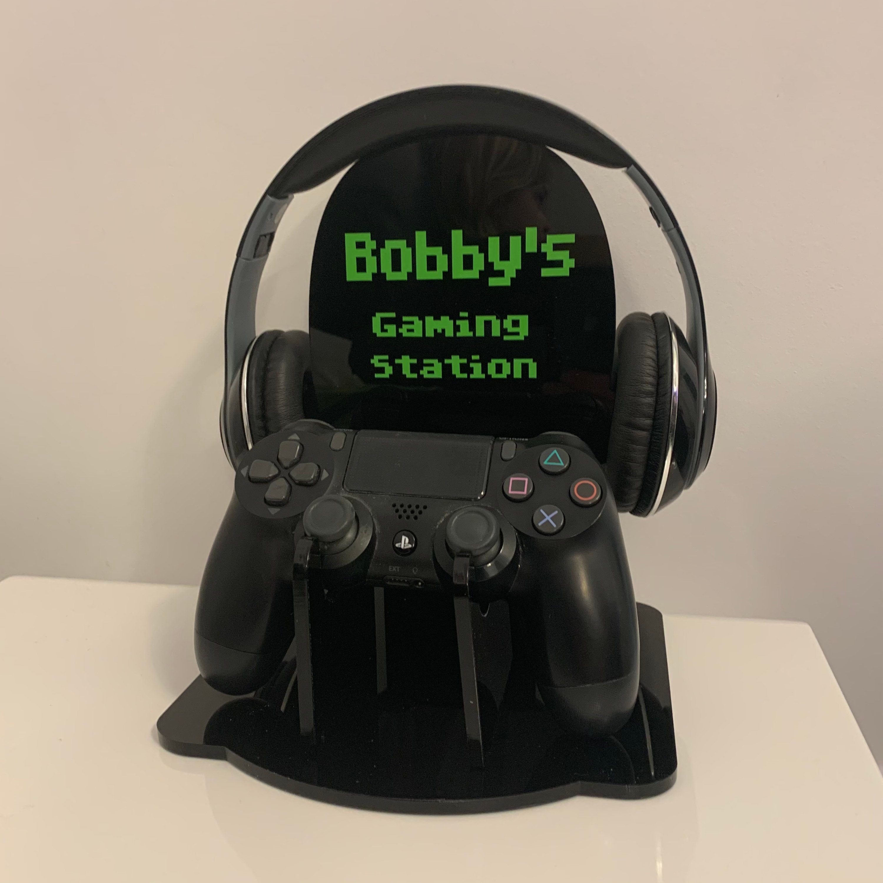 Personalised Gaming Station Gaming Gifts for Him Gaming Etsy UK