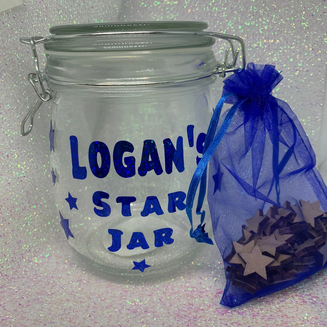 Personalised Reward Jars Star Jars Good Behaviour Jars Home Etsy UK