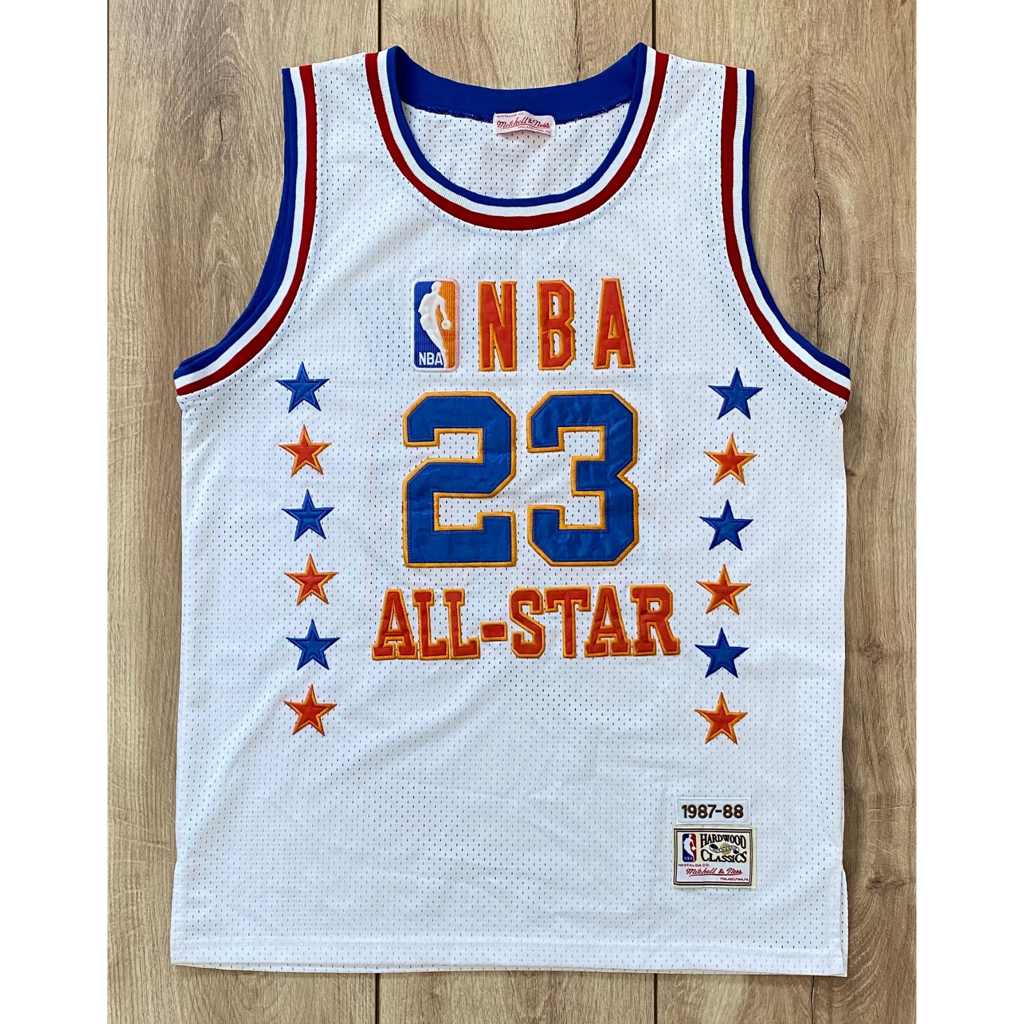 Michael Jordan 23 COLLECTOR S JERSEY Pro cut Jersey Court Classics 1987 1988 Size XXL Etsy