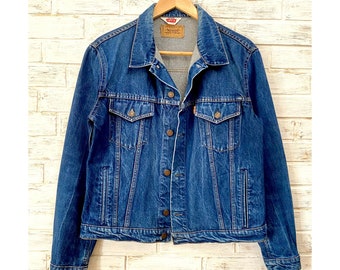 Levi's 70506 Vintage 1970’s Orange Tab Denim Jacket, Levi's Denim Jacket, Size S.