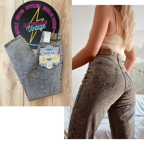 Vintage Mom Jeans Levi s 781 Collection Classic High Waist Fit With Silver Medal Emblem Authentic 1980s Levi Design. Etsy Israel