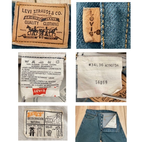 Levi's Vintage Jeans W34 80s, Levi's 1980 Mom Jea… - image 5