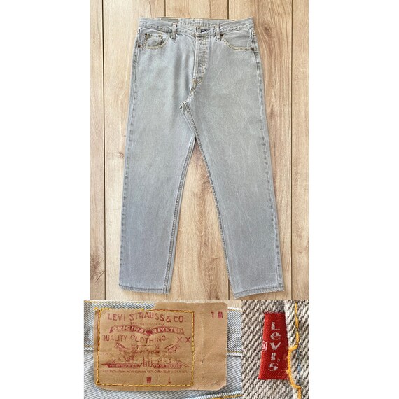 Levis 501 Vintage 90s W38 Made in U.S.A, Classic Levis 501 