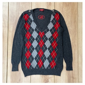 Burberry Checkered Sweater, Women&#39;s Burberry Jumper, Size Medium.