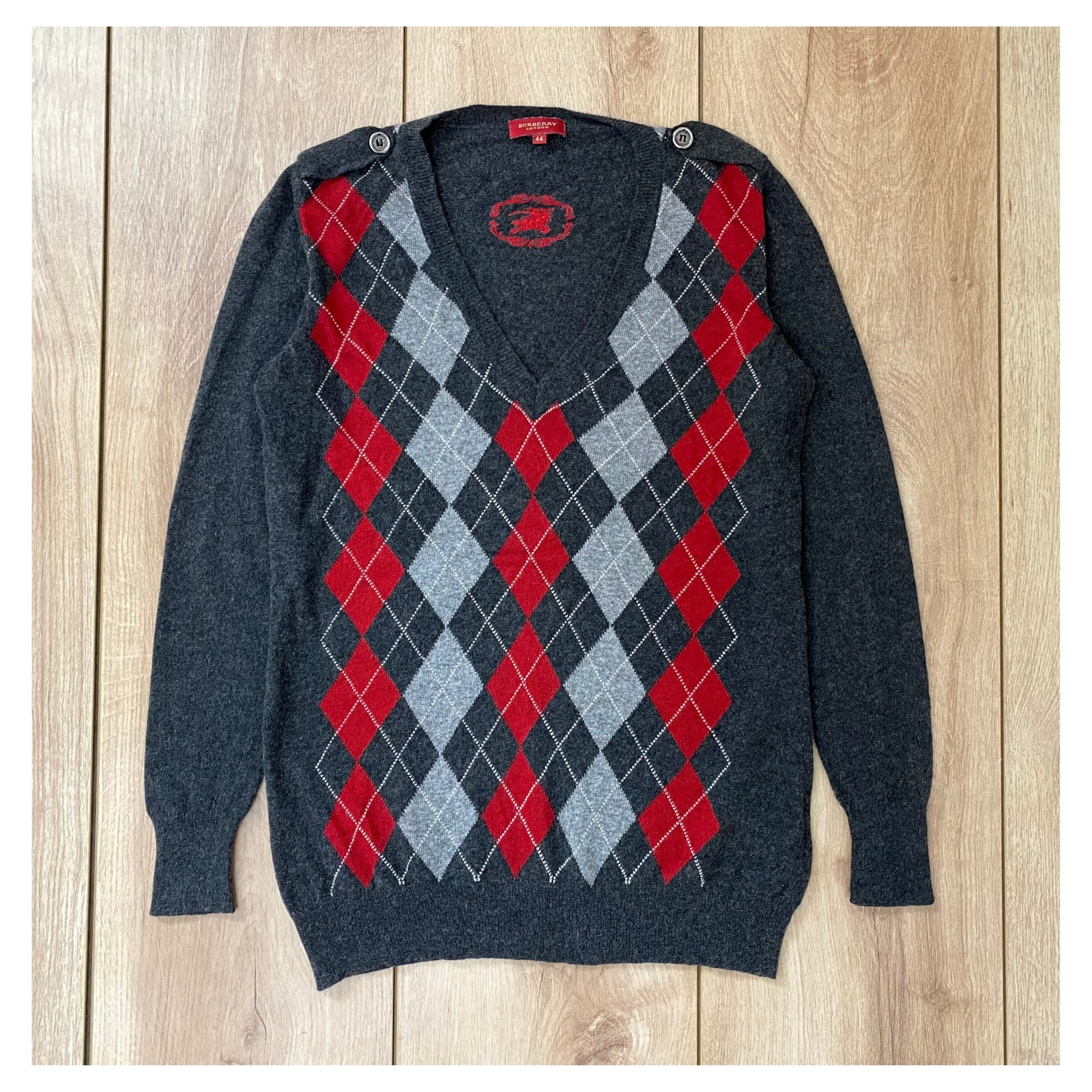 Merino Wool Burberry Sweater Mens Bordeaux Burberry Red Sweater