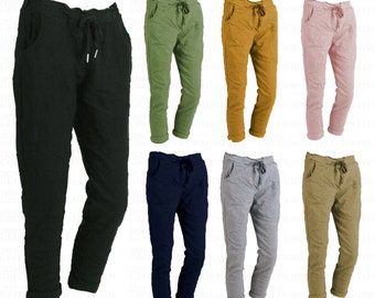 plus size black trousers uk