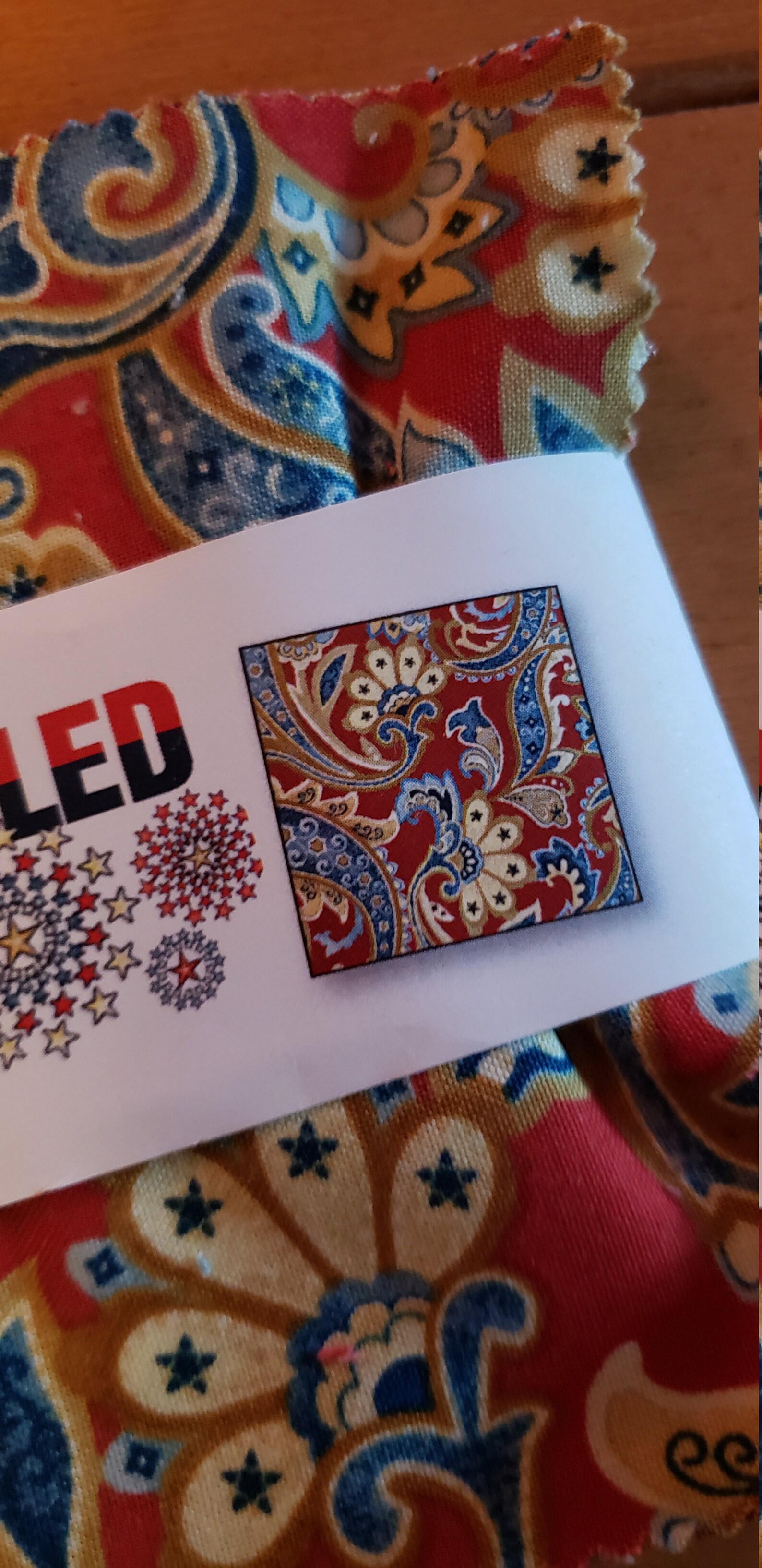 Tela Benartex Star Spangled Bandana Jelly Roll Etsy