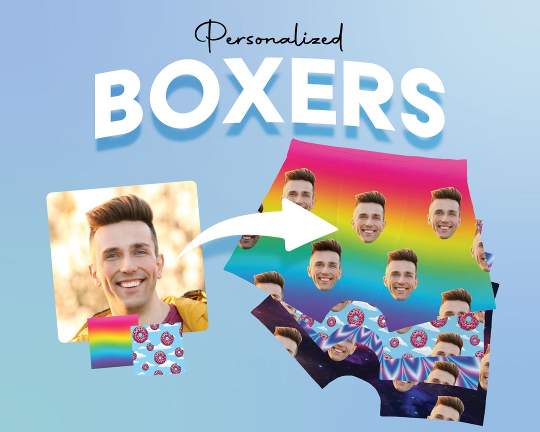 Personalized Boxer Briefs Put Your Face on These Comfortable Boxer ...