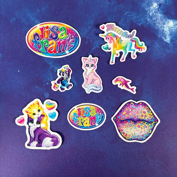 Lisa Frank Stickers Etsy