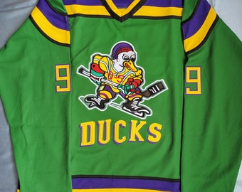 youth mighty ducks movie jersey