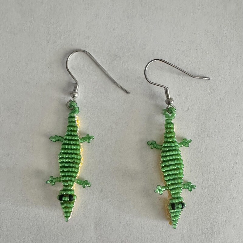 Crocodile Beads 3d - Etsy
