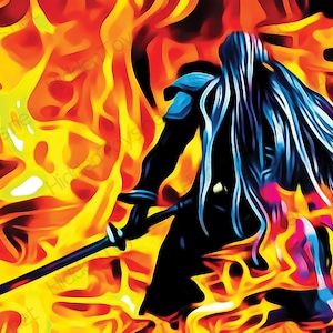 Geeky Gift - Sephiroth - 11x17 Giclee Wall Art