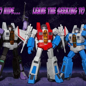 Geeky Gift - Seekers Time To Hide - 11x17 Giclee Wall Art
