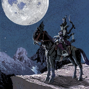 Geeky Gift - Queen of Darkness - 11x17 Giclee Wall Art