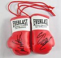 Apollo Creed v Rocky Balboa Autographed mini Boxing Gloves (pair)  From the films rock7 1,2,3 and 4