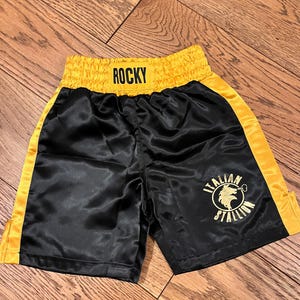Boksshort Rocky Balboa voor kinderen en baby's van 6, 12, 18 en 24 maanden oud Baby's ouder dan 2-3 3-4 4-5 jaar