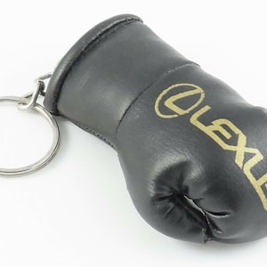 Fiat 500 Mini Boxing glove Keyring 