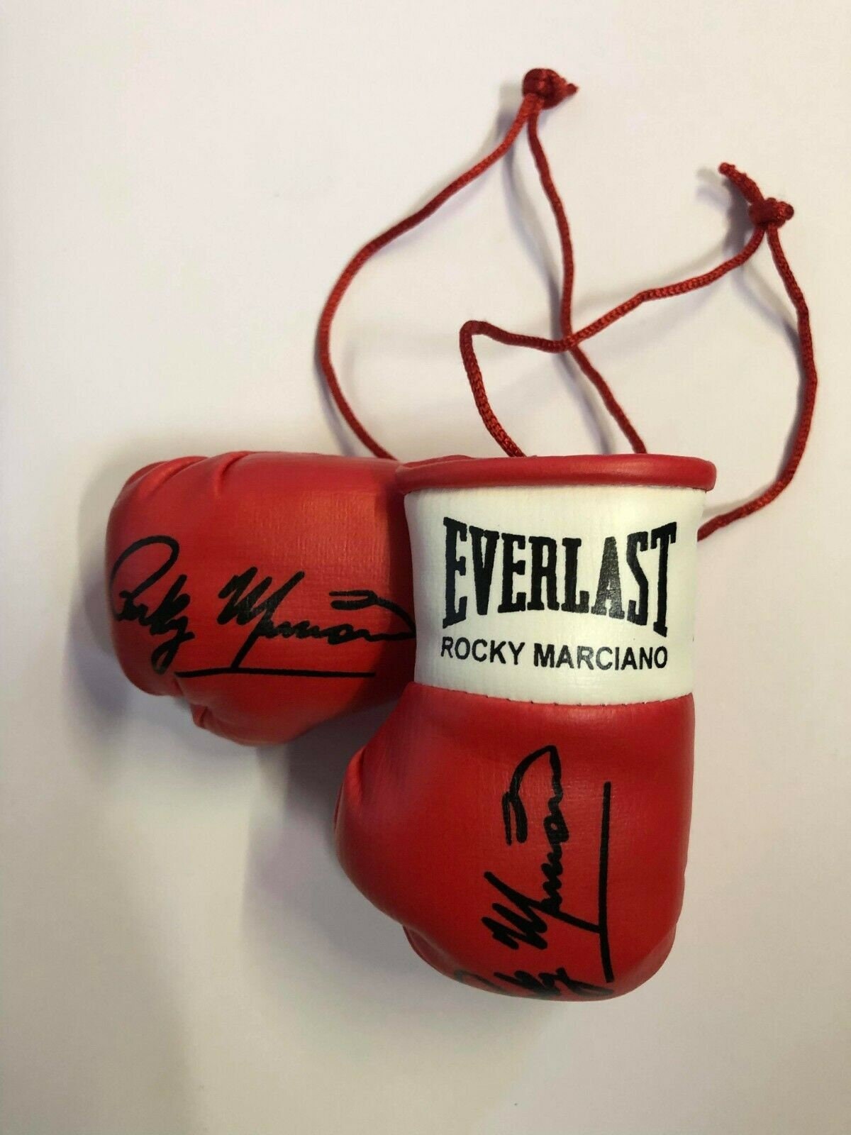 Rocky Marciano Autographed Mini Boxing Gloves Etsy