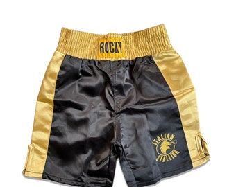 Short de Boxeo para Bebé Rocky Balboa para Bebés de 6, 12, 18 y 24 Meses