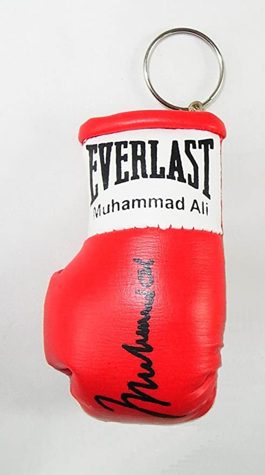 Muhammad Ali Autogramm Mini Boxhandschuh Schlüsselanhänger - .de