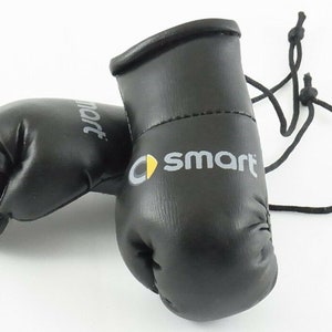 Smart Car Mini Boxing Gloves rear view mirror