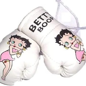BETTY BOOP  retro series Mini Boxing gloves, highly collectable.....special price