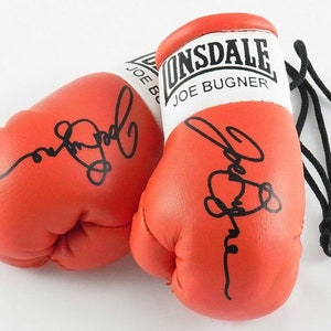 Joe Bugner Autographed Mini Boxing Gloves
