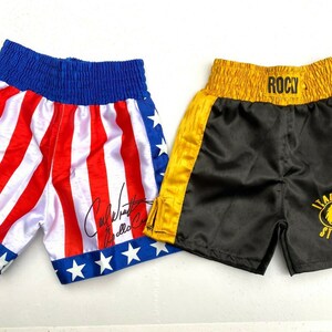 Rocky Balboa Shorts Bandiera Americana Apollo Creed Donnie | Etsy Italia
