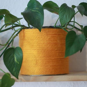 Wooly Pot - Upcycled Flower Pot