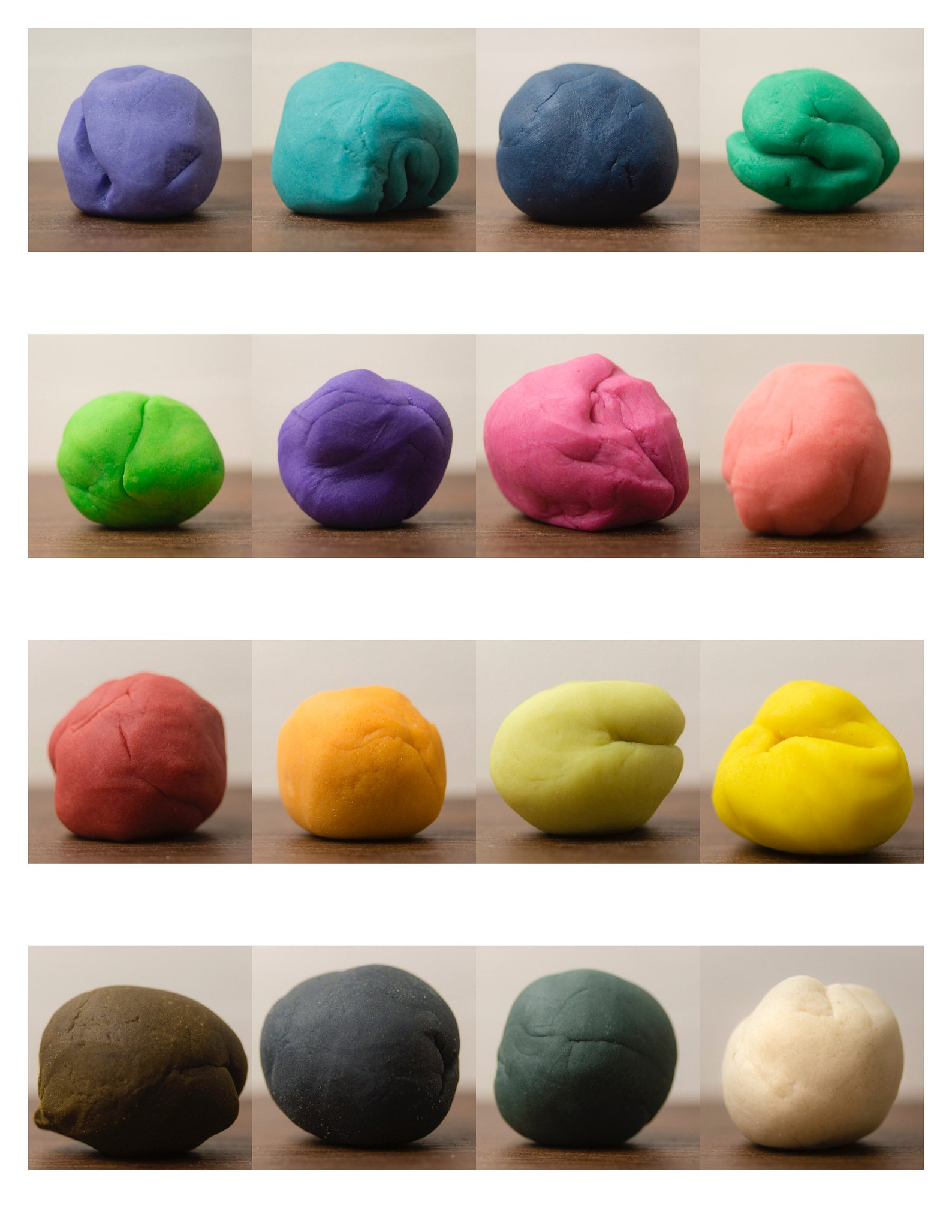 Coconut Scented Play Dough Sensory Play Scent Playdough Etsy