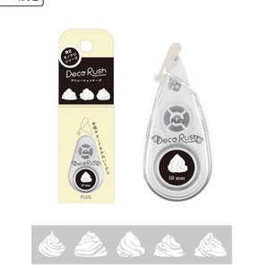 Plus Deco Rush monochroom decoratietape Limited Edition