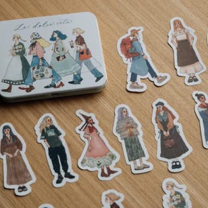La Dolce Vita Sweet Life Tin Box Sticker Set