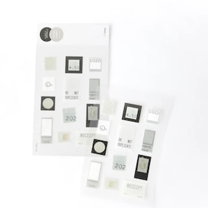 Arkusz naklejek PET Nyret Design - Poczta